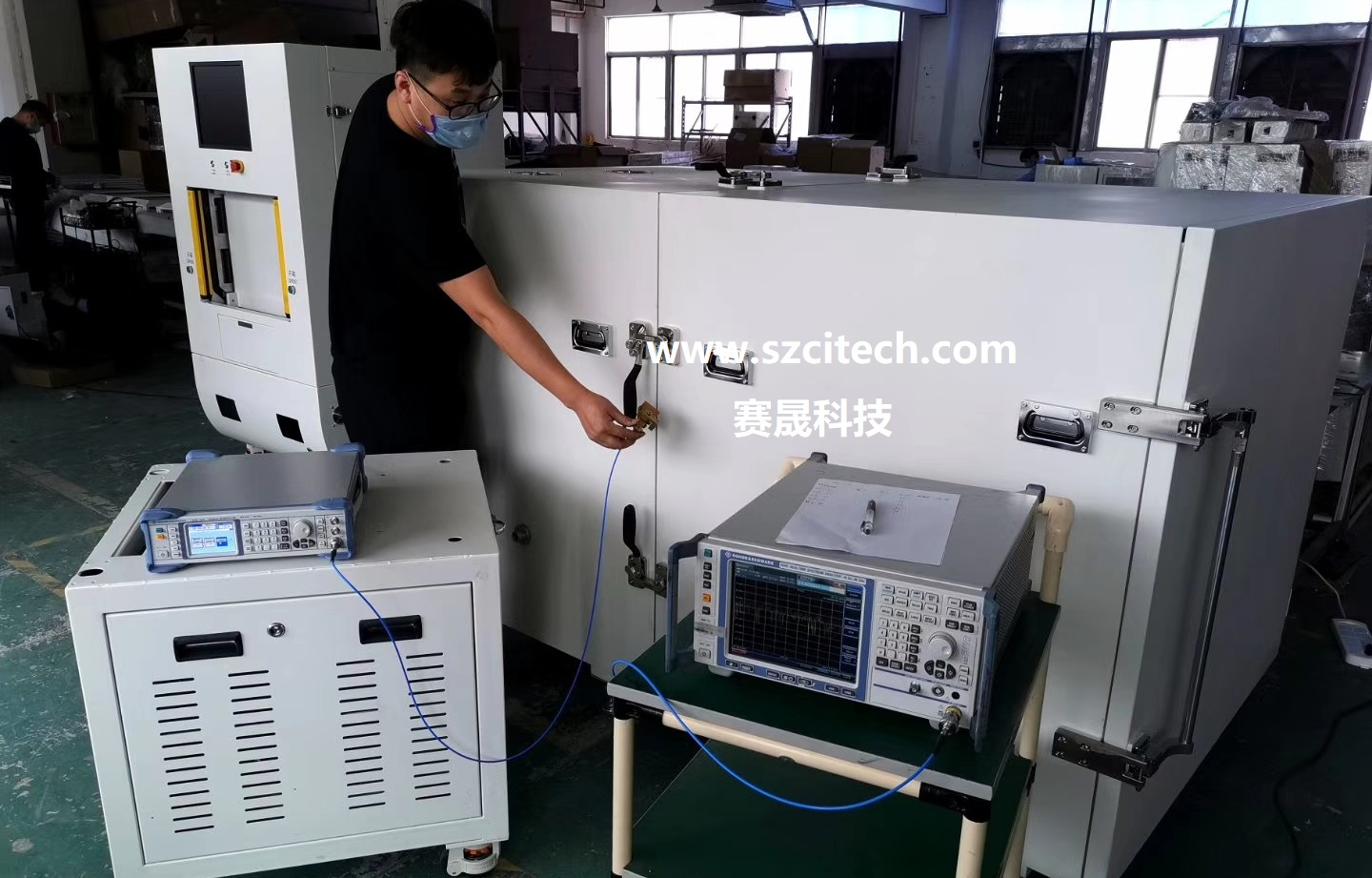 High performance shielding chamber